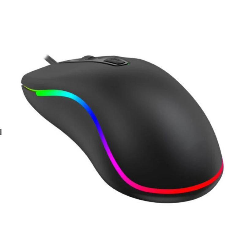 Mouse Gamer Havit HV-MS72 1200 DPI 4 Botões RGB Preto