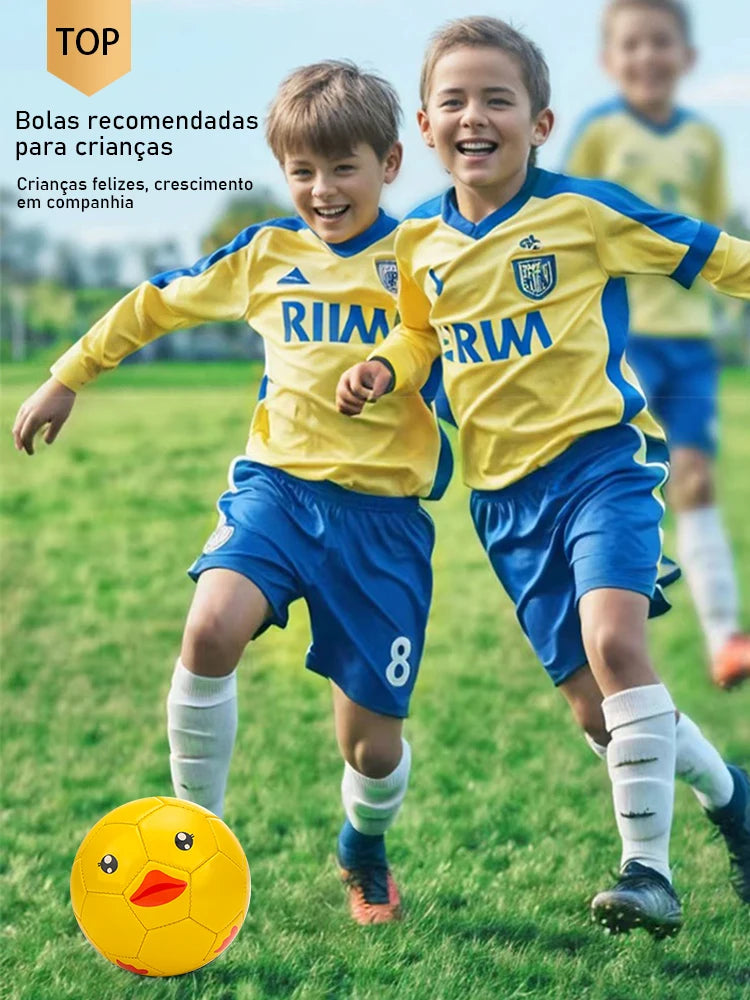 Bola de brinquedo em desenho animado/inteligência infantil/proteção ambiental/2 bolas de futebol