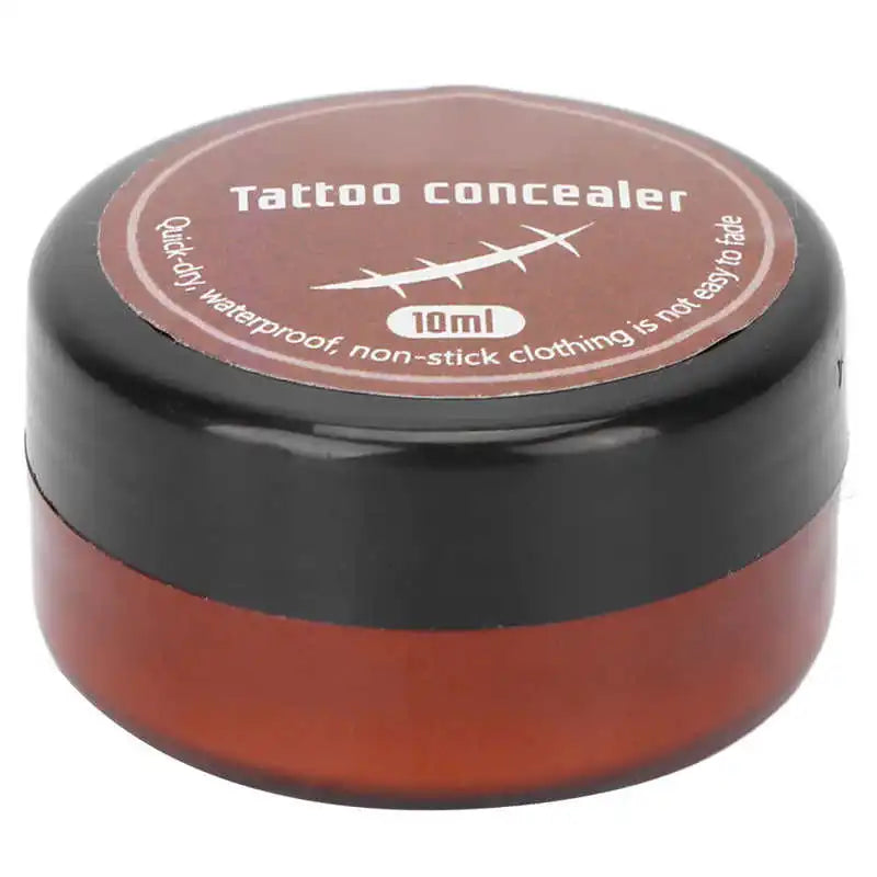 Corretivo de tatuagem 10ml à prova d'água maquiagem pele marcas de acne sardas cobertura de cicatrizes para homens mulheres para tatuagem