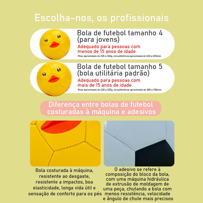 Bola de brinquedo em desenho animado/inteligência infantil/proteção ambiental/2 bolas de futebol