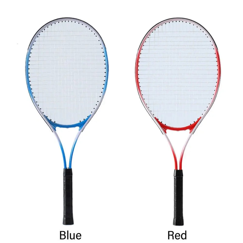 Red Blue Child Tennis Racket Training Professional Tennis Racquet Parent Child Interactive Shockproof Beginner Racquet Unisex